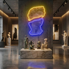 Statue Of David Neon Artwork Led Neon Sign Light