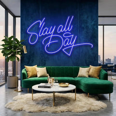 Stay All Day Led Neon Sign Light