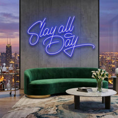 Stay All Day Led Neon Sign Light