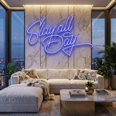 Stay All Day Led Neon Sign Light