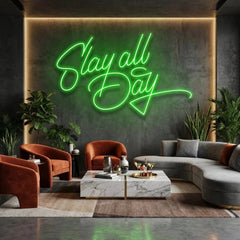 Stay All Day Led Neon Sign Light