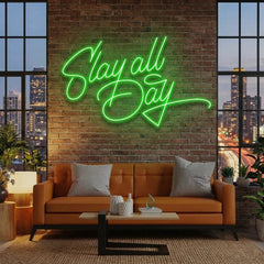 Stay All Day Led Neon Sign Light