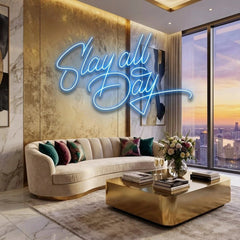 Stay All Day Led Neon Sign Light