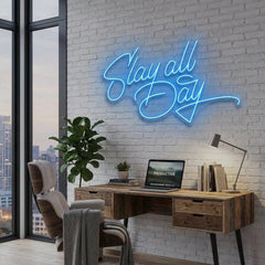 Stay All Day Led Neon Sign Light