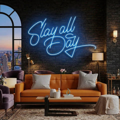 Stay All Day Led Neon Sign Light