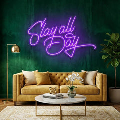 Stay All Day Led Neon Sign Light