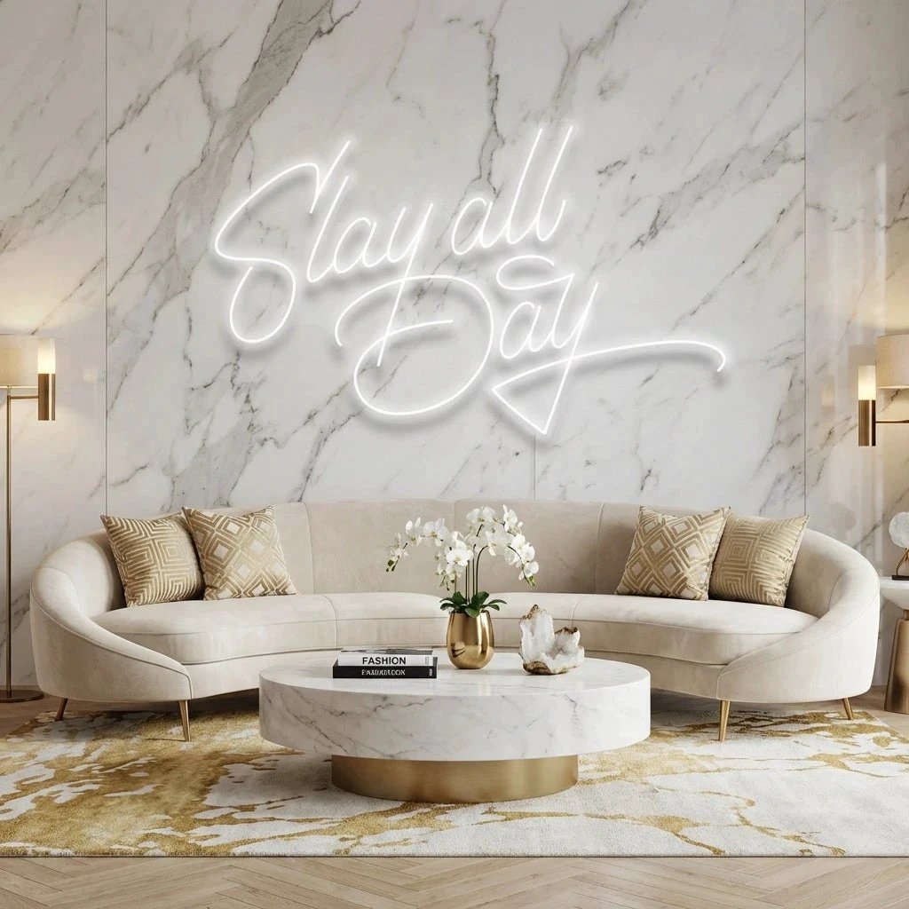 Stay All Day Led Neon Sign Light