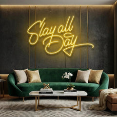 Stay All Day Led Neon Sign Light