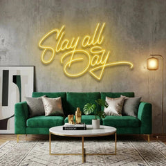 Stay All Day Led Neon Sign Light