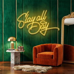 Stay All Day Led Neon Sign Light