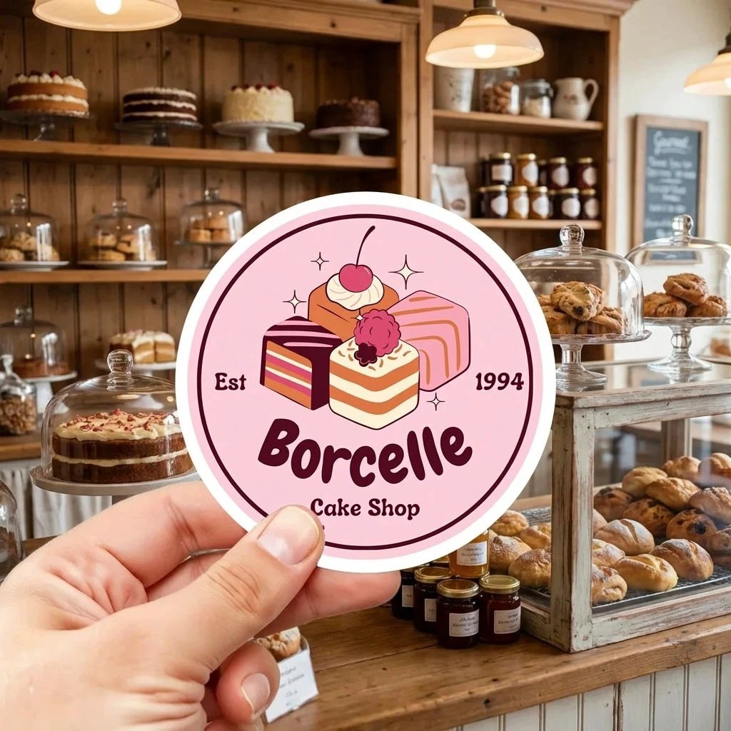 Custom Business Logo Stickers