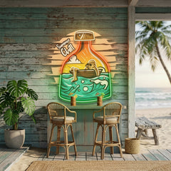 Summer Chill LED Neon Sign Light Pop Art