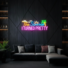 The Summer I Turned Pretty Led Neon Sign Neon Room Decor Sign