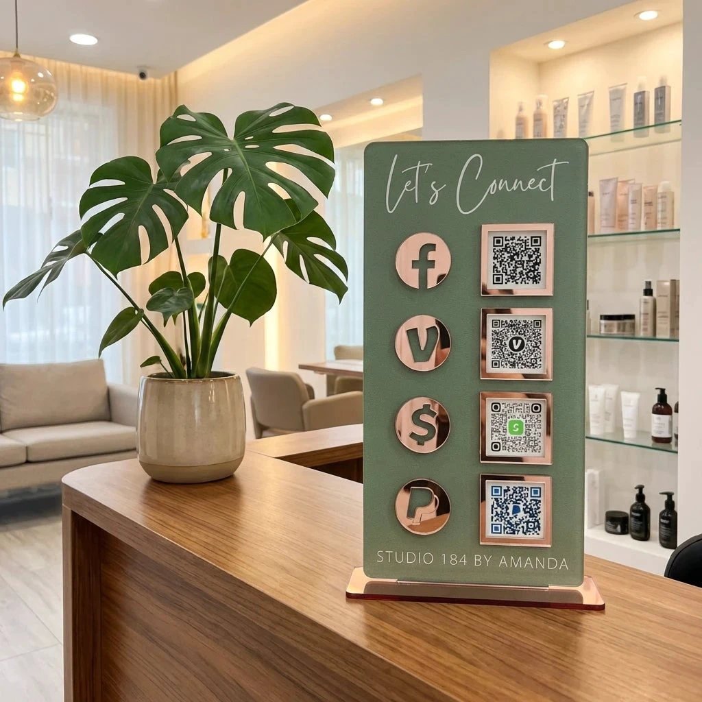 Custom Table Top Sign