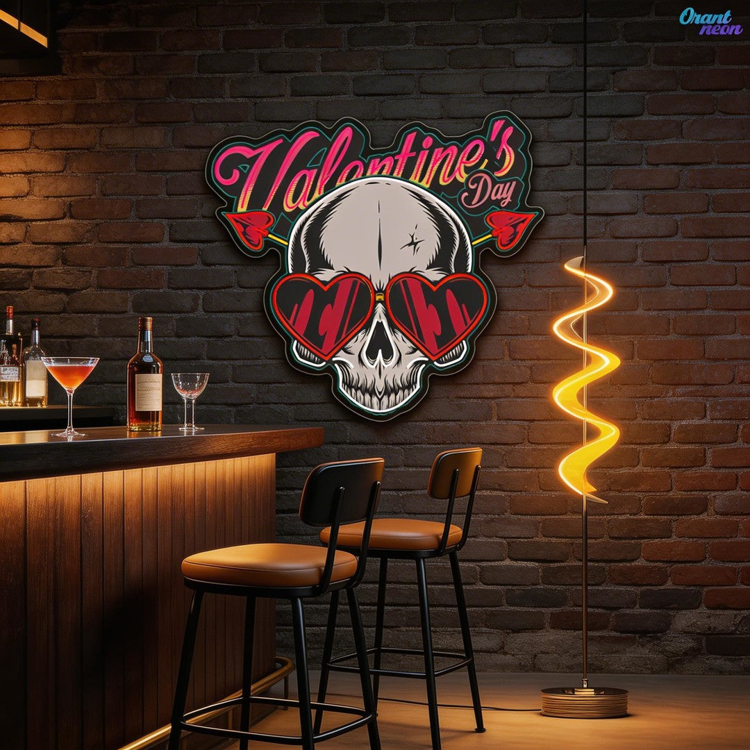 Romance with a Bite Best Gift For Valentine Neon Sight Light Artwork