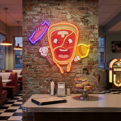 Bone Steak LED Neon Sign Light Pop Art