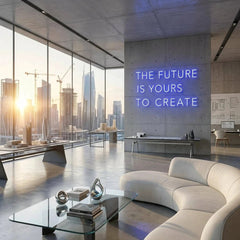 The Future Is Yours To Create Led Neon Sign Light