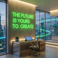 The Future Is Yours To Create Led Neon Sign Light