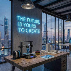 The Future Is Yours To Create Led Neon Sign Light