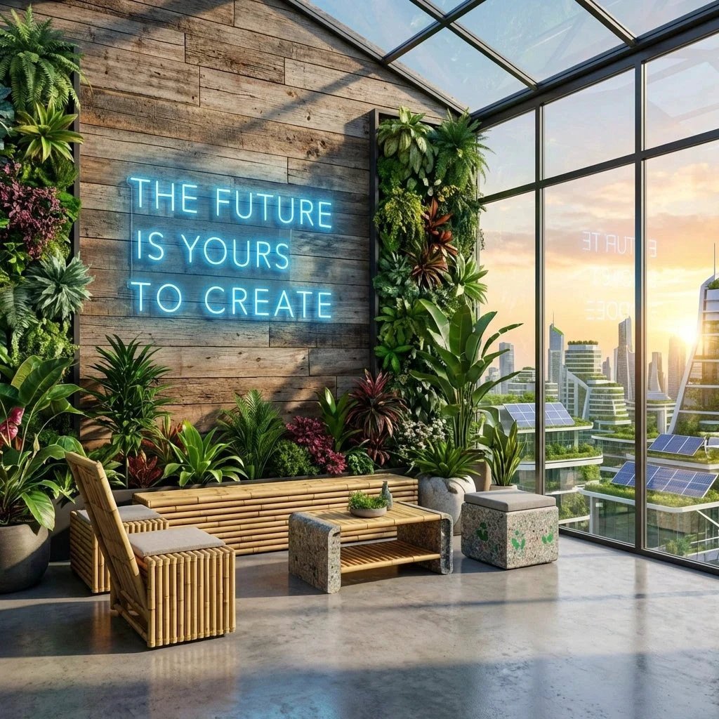 The Future Is Yours To Create Led Neon Sign Light