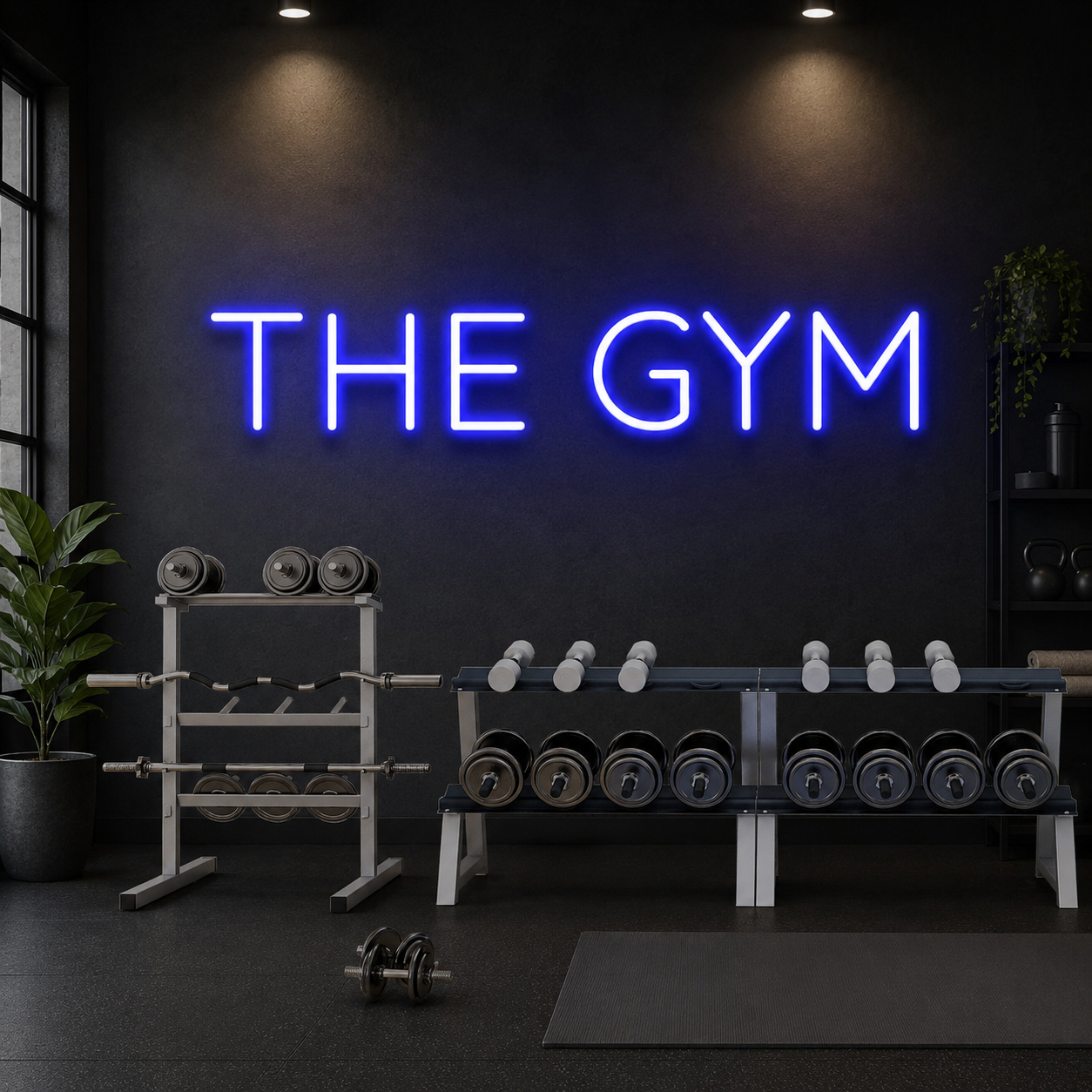 The Gym Led Neon Sign Light