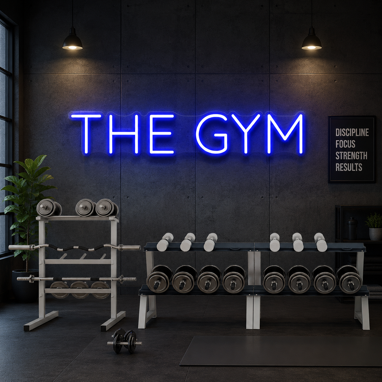 The Gym Led Neon Sign Light