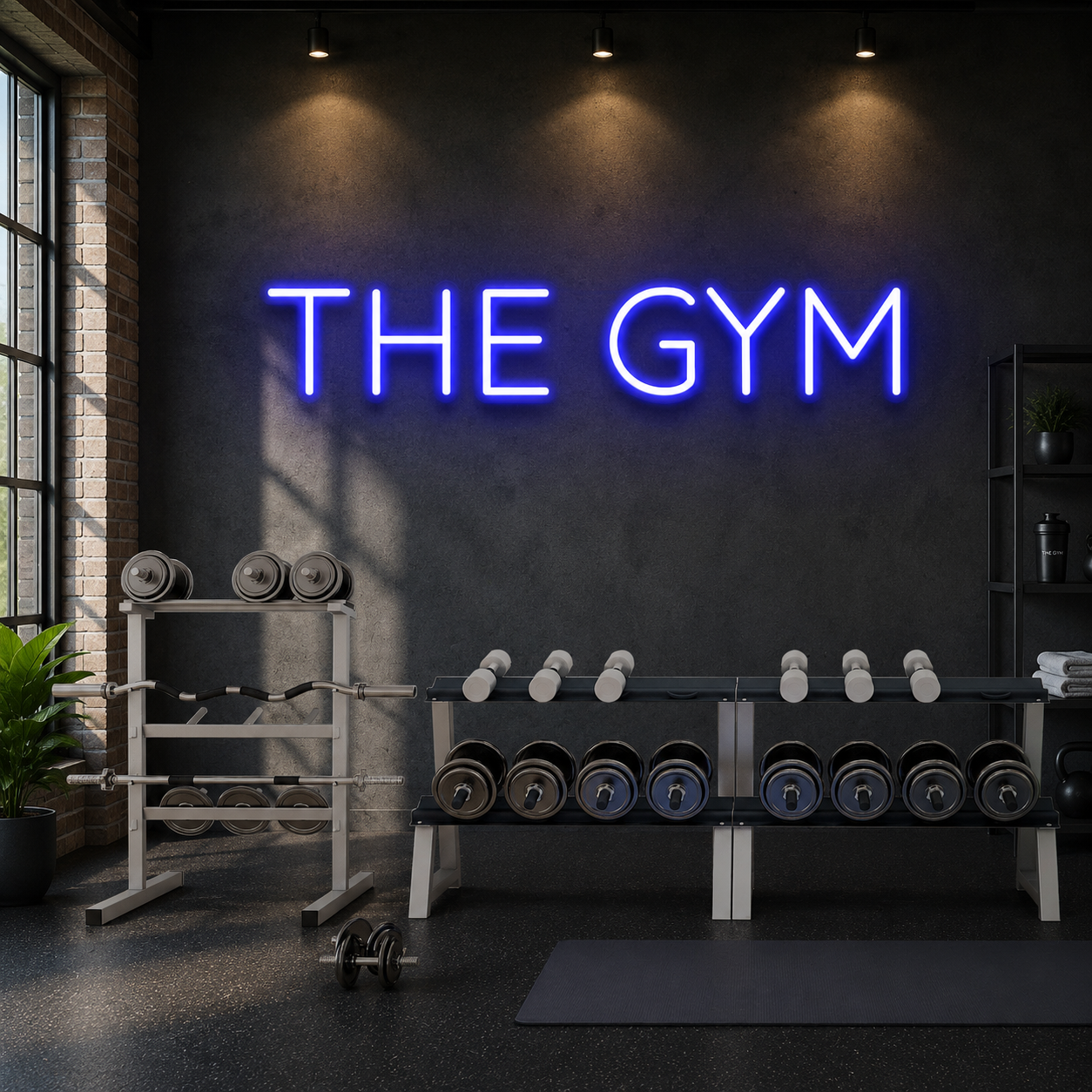 The Gym Led Neon Sign Light