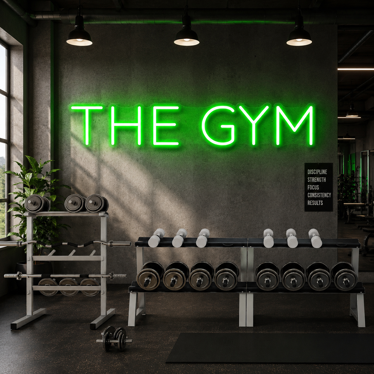 The Gym Led Neon Sign Light