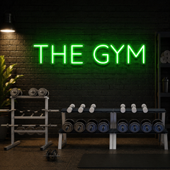 The Gym Led Neon Sign Light