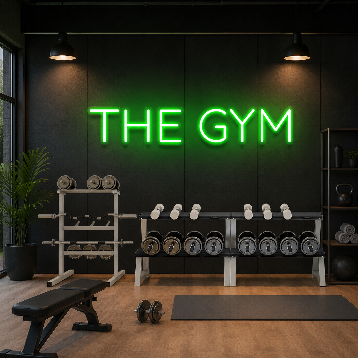 The Gym Led Neon Sign Light
