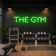 The Gym Led Neon Sign Light