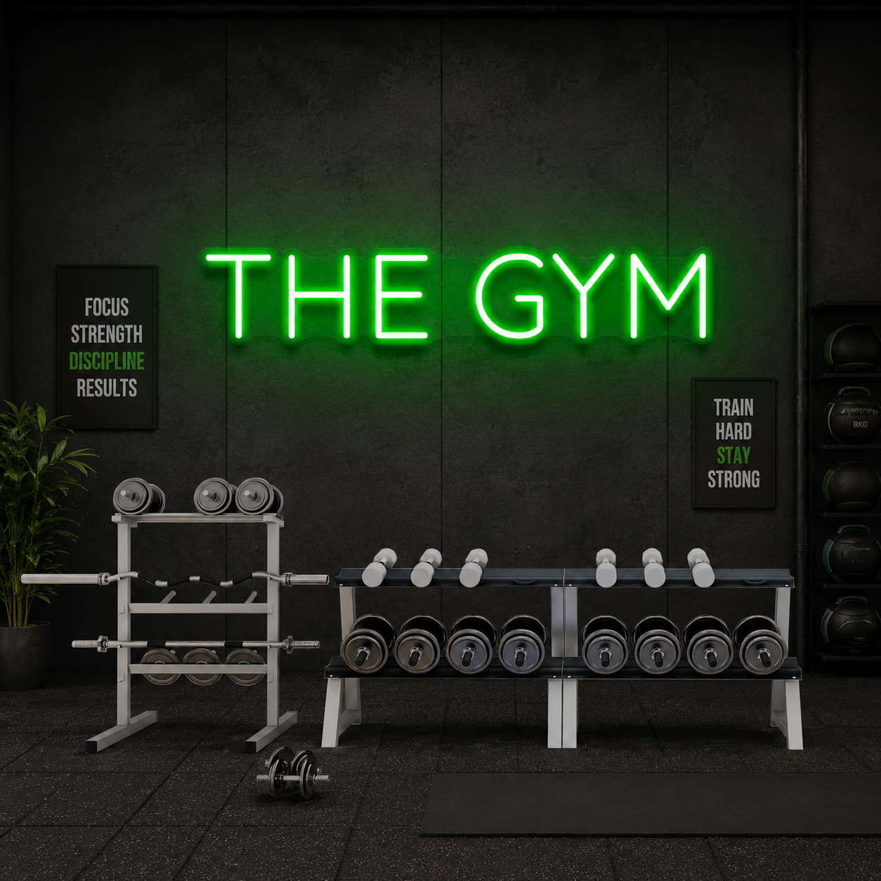 The Gym Led Neon Sign Light