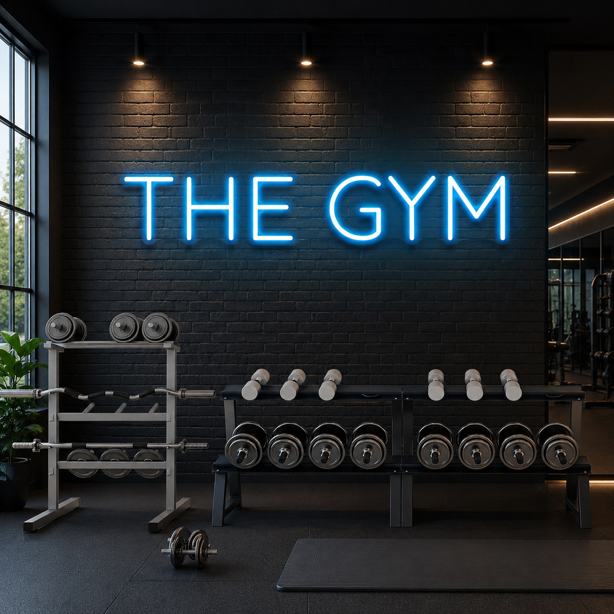 The Gym Led Neon Sign Light