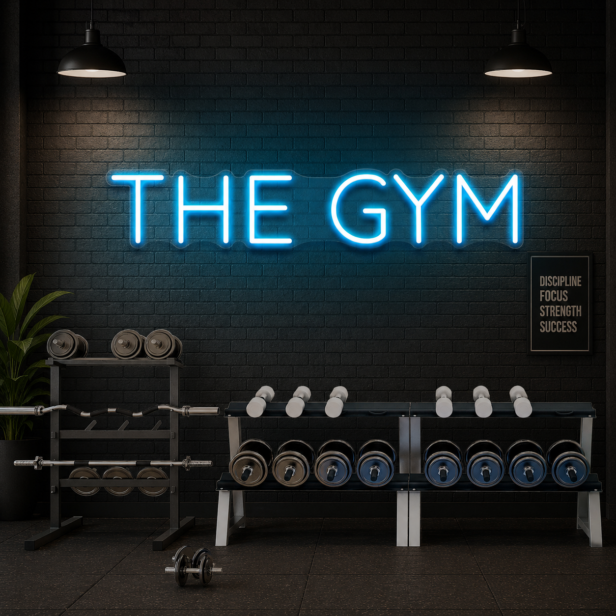 The Gym Led Neon Sign Light