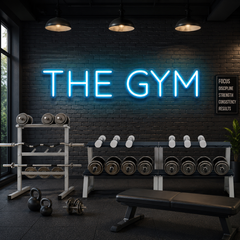 The Gym Led Neon Sign Light