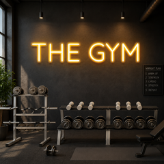 The Gym Led Neon Sign Light