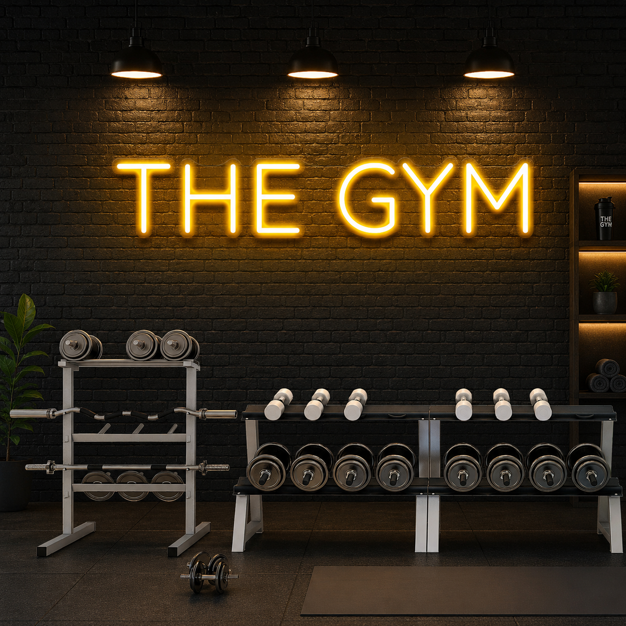 The Gym Led Neon Sign Light