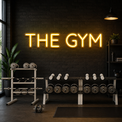The Gym Led Neon Sign Light