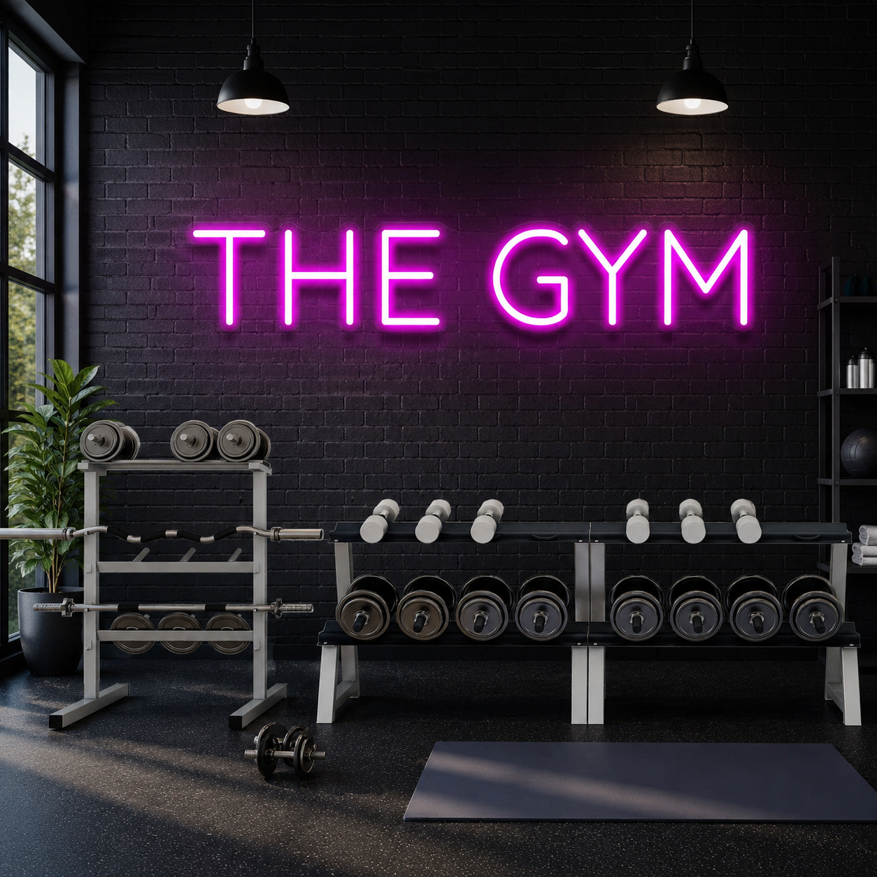 The Gym Led Neon Sign Light