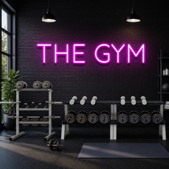 The Gym Led Neon Sign Light