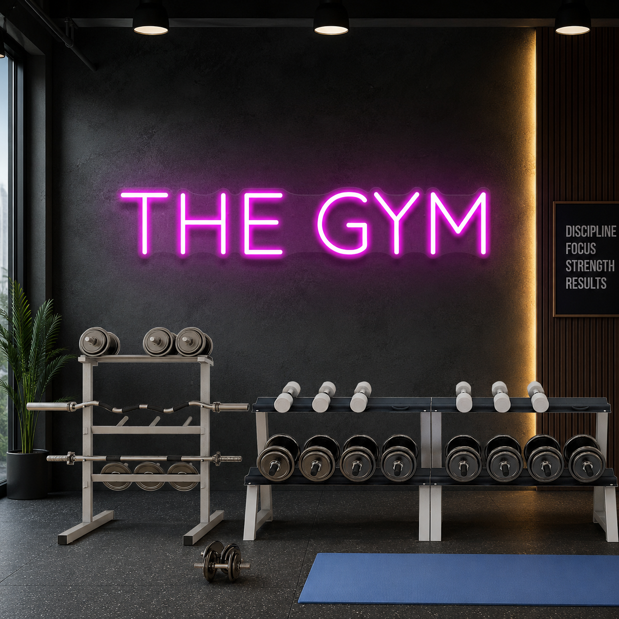 The Gym Led Neon Sign Light