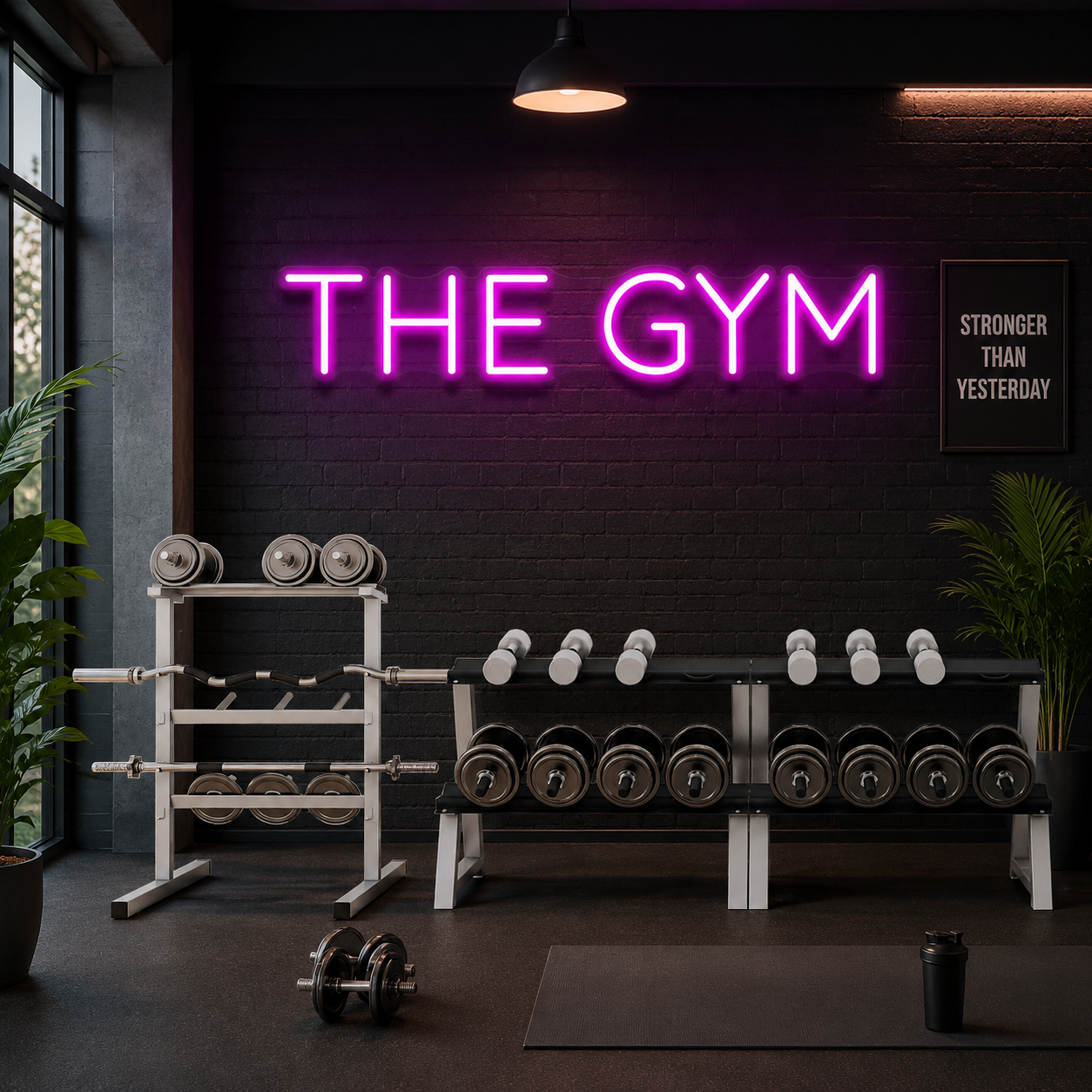 The Gym Led Neon Sign Light