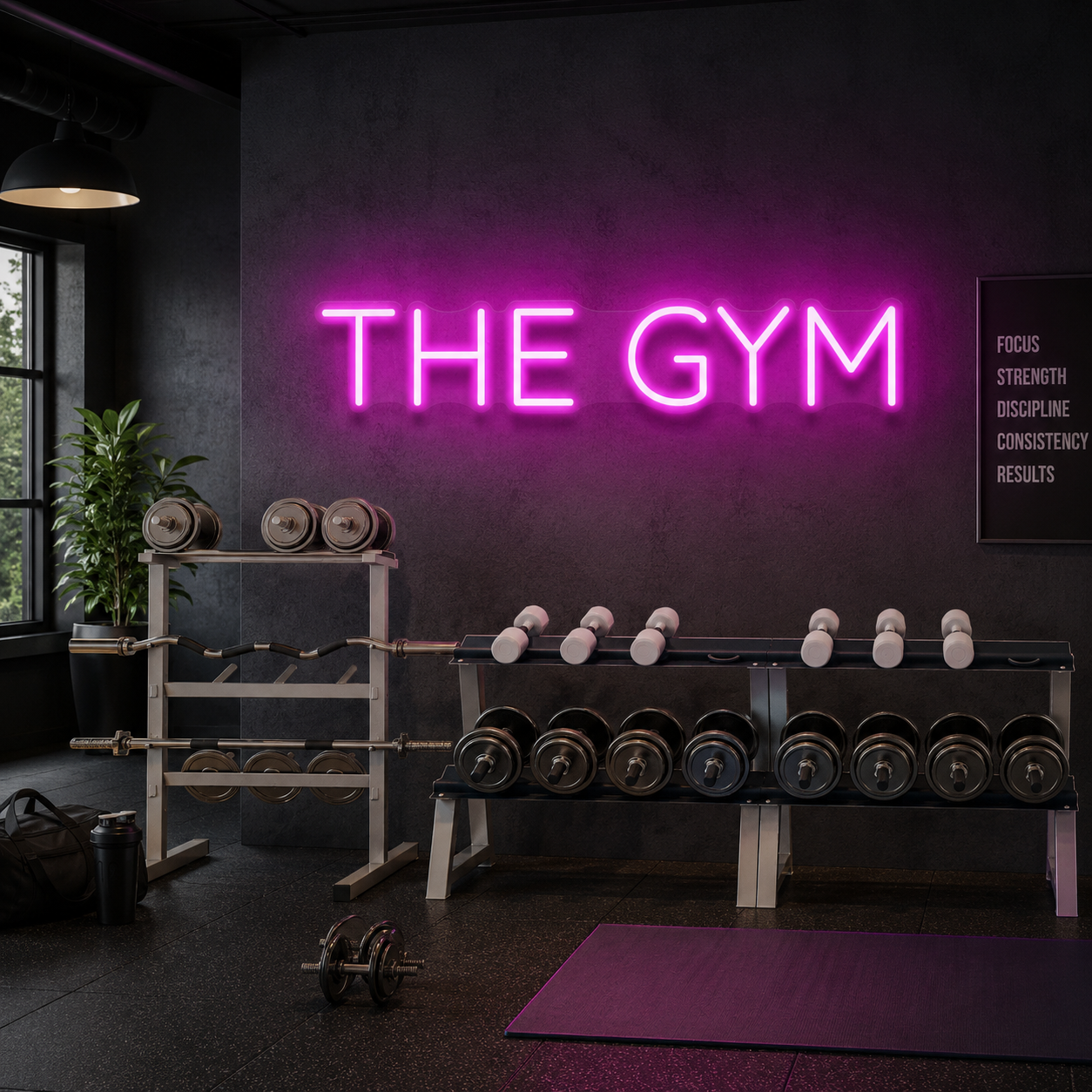 The Gym Led Neon Sign Light