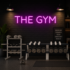 The Gym Led Neon Sign Light