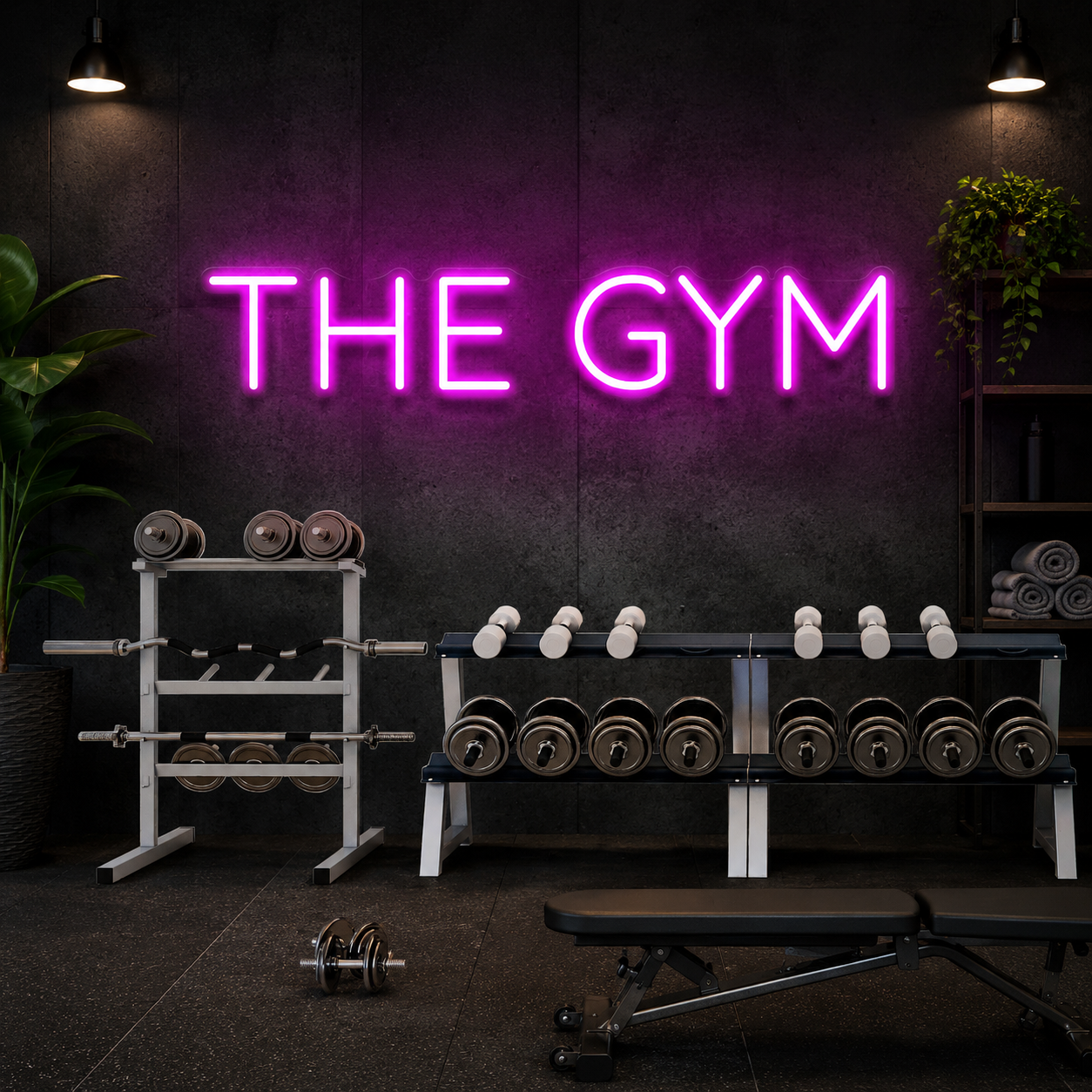 The Gym Led Neon Sign Light