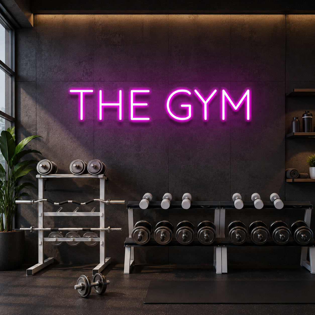 The Gym Led Neon Sign Light