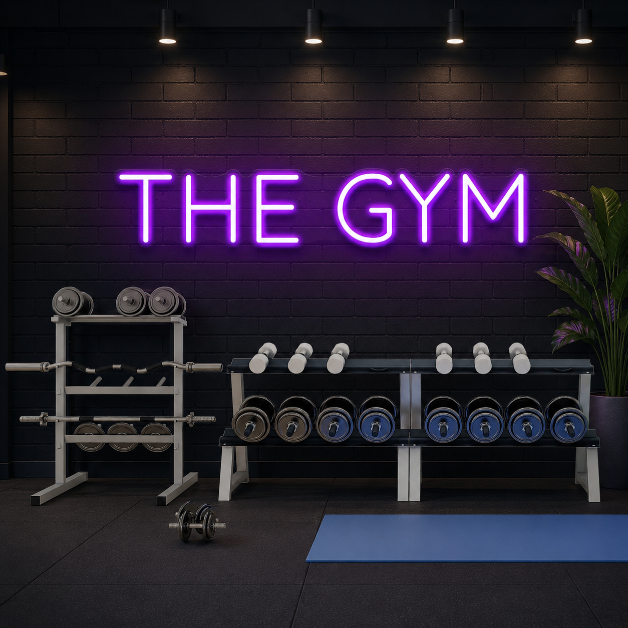 The Gym Led Neon Sign Light