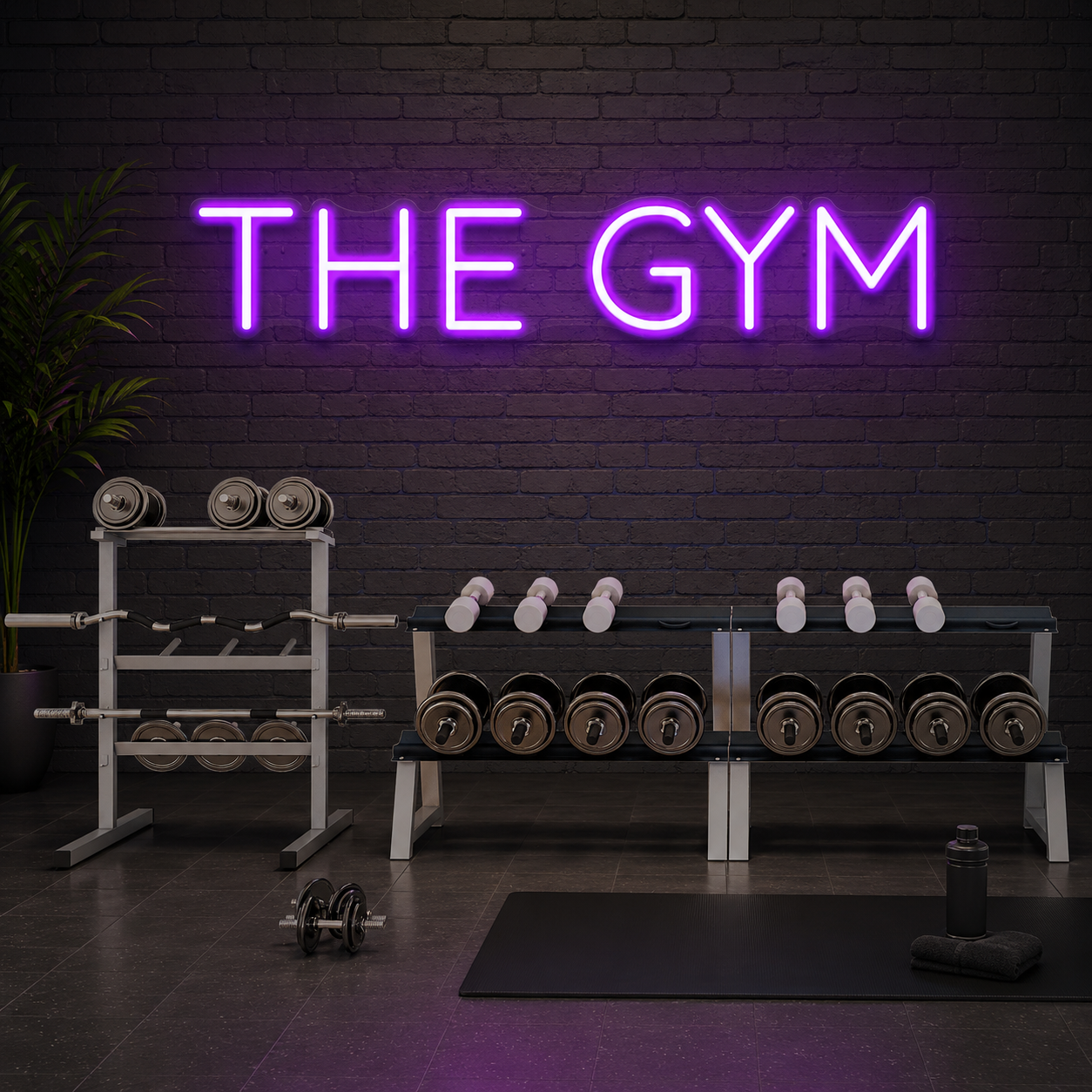 The Gym Led Neon Sign Light
