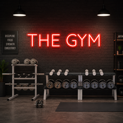The Gym Led Neon Sign Light