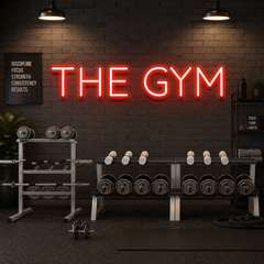 The Gym Led Neon Sign Light